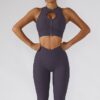 Purple2 Yoga Set