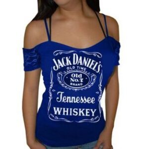 Street Chic Cold Shoulder Whiskey Tee