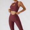 Red Yoga Set