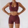 Red Shorts Set